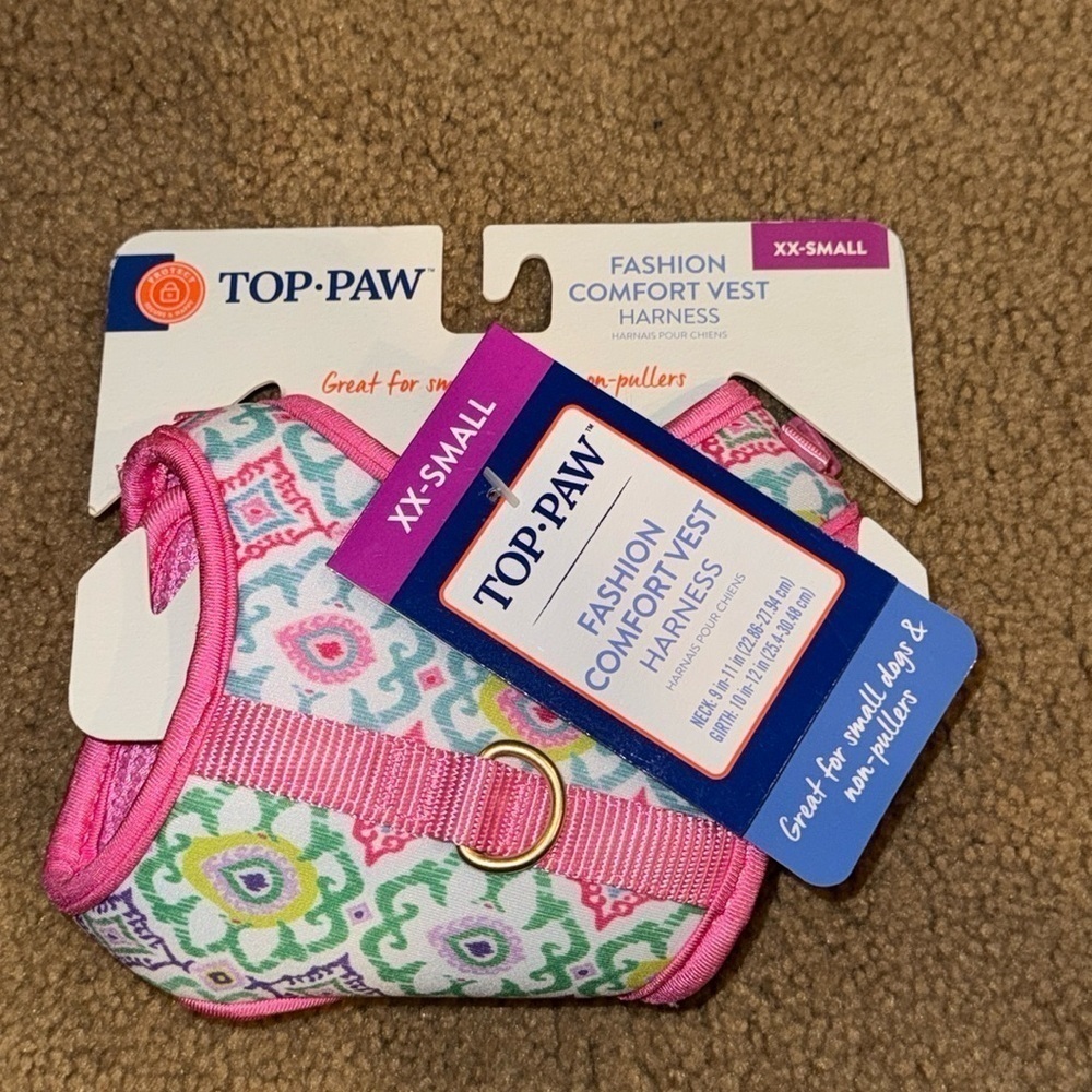 Top Paw Comfort Dog Vest XX Small NWT
